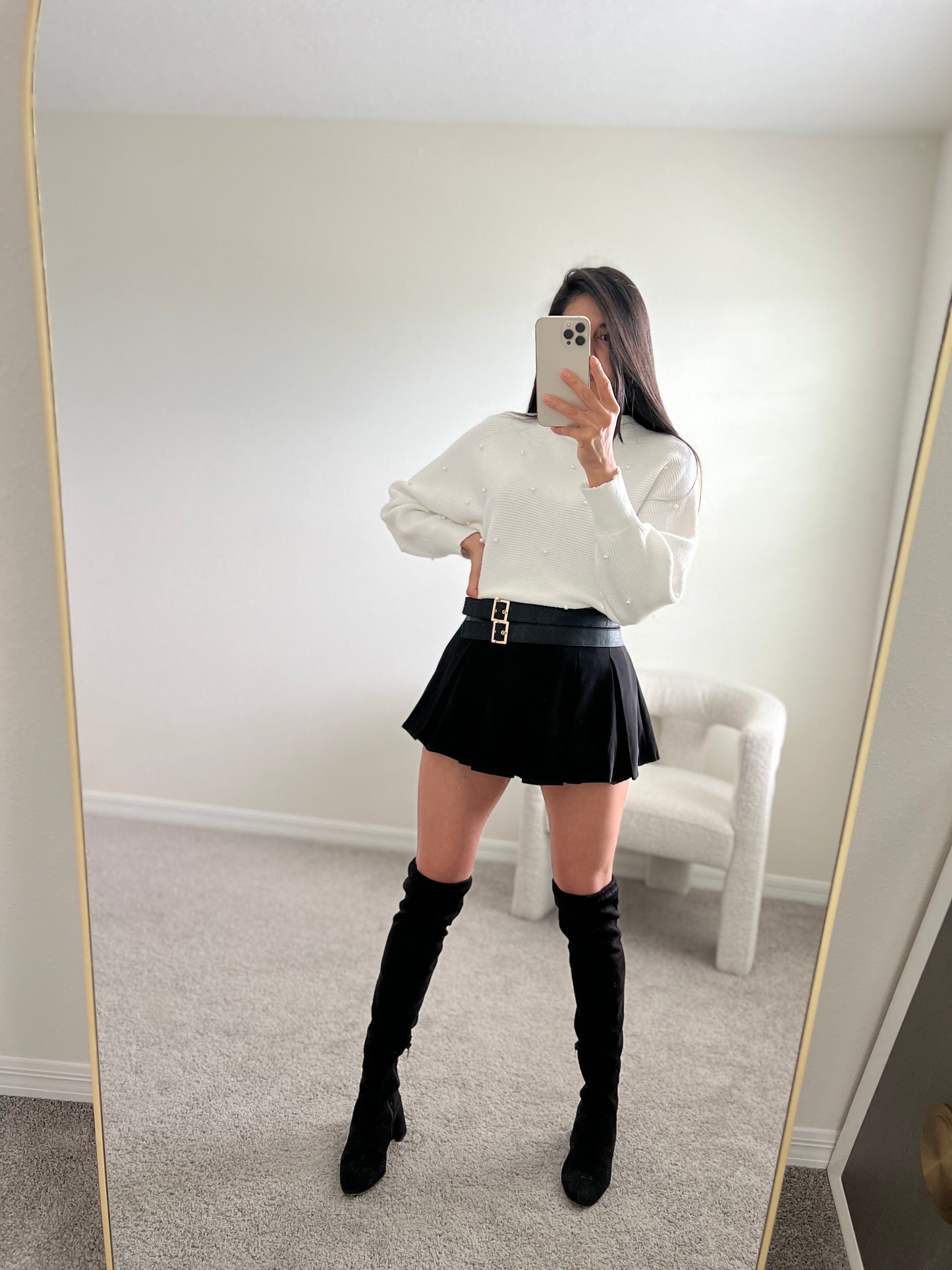 Angelca Crop Top Sweater